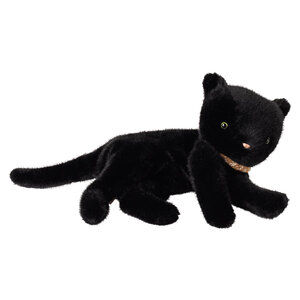 Maileg Slapende Kitten Plushe - Black
