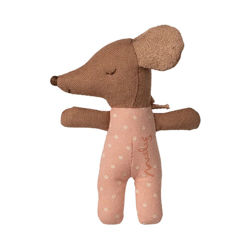 Maileg Baby Muis Sleepy / Wakey - Rose New