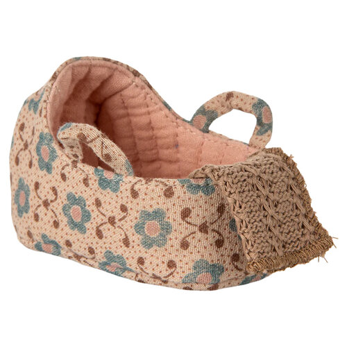 Maileg Draagmand Baby Muis - Rose Maileg Draagmand Baby Muis - Rose