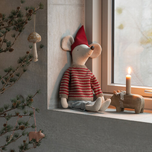 Maileg Kerst Muis Maxi - Jongen