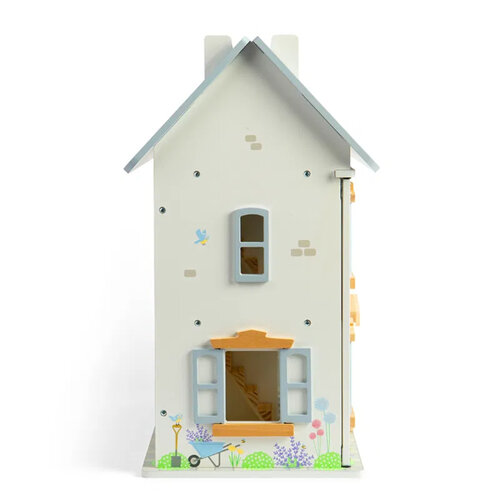 Bigjigs Poppenhuis Houten Zomerhuis Bigjigs Poppenhuis Houten Zomerhuis