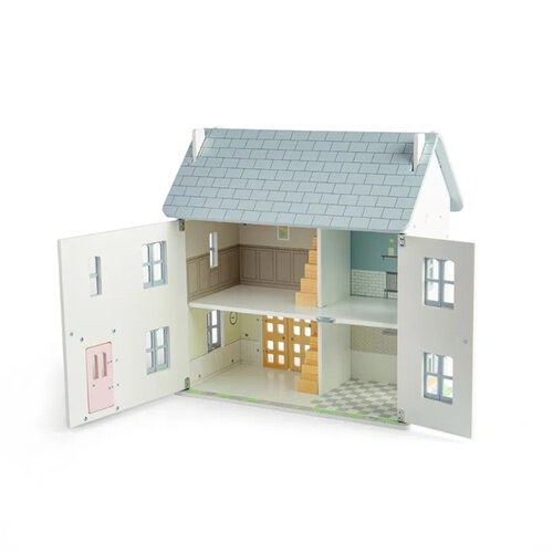 Bigjigs Poppenhuis Houten Zomerhuis Bigjigs Poppenhuis Houten Zomerhuis