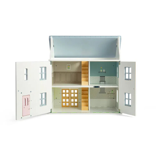 Bigjigs Poppenhuis Houten Zomerhuis Bigjigs Poppenhuis Houten Zomerhuis