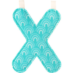 Lilliputiens Stoffen Letter - X