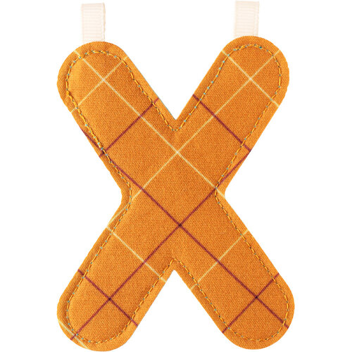 Lilliputiens Stoffen Letter - X Lilliputiens Stoffen Letter - X