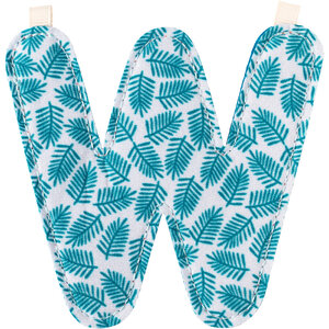 Lilliputiens Stoffen Letter - W Lilliputiens Stoffen Letter - W