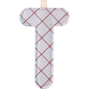 Lilliputiens Stoffen Letter - T Lilliputiens Stoffen Letter - T