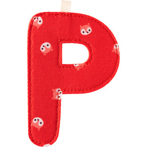 Lilliputiens Stoffen Letter - P Lilliputiens Stoffen Letter - P
