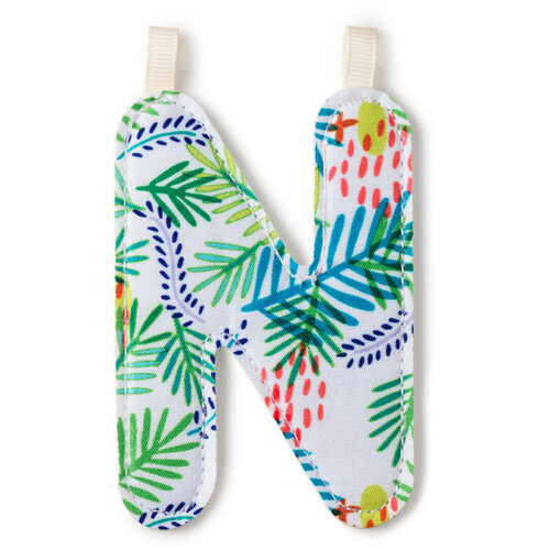 Lilliputiens Stoffen Letter - N Lilliputiens Stoffen Letter - N