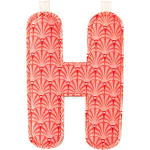 Lilliputiens Stoffen Letter - H Lilliputiens Stoffen Letter - H