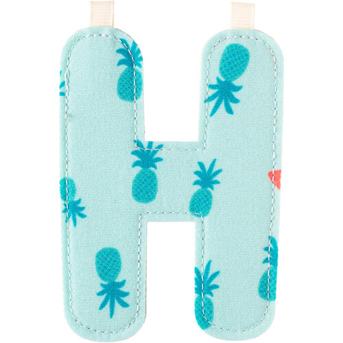 Lilliputiens Stoffen Letter - H Lilliputiens Stoffen Letter - H