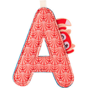 Lilliputiens Stoffen Letter - A - Alice Lilliputiens Stoffen Letter - A - Alice