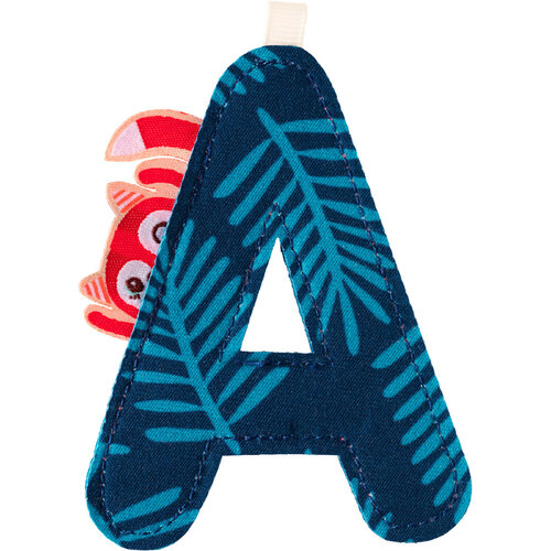 Lilliputiens Stoffen Letter - A - Alice Lilliputiens Stoffen Letter - A - Alice