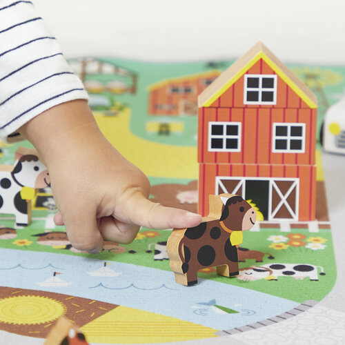 Janod Crossroads - Speelmat het Platteland Janod Crossroads - Speelmat het Platteland