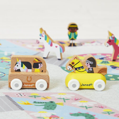 Janod Crossroads - Speelmat het Betoverde Koninkrijk Janod Crossroads - Speelmat het Betoverde Koninkrijk