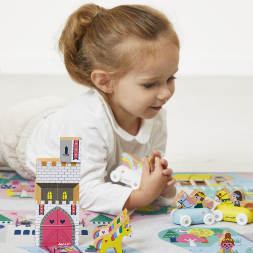 Janod Crossroads - Speelmat het Betoverde Koninkrijk Janod Crossroads - Speelmat het Betoverde Koninkrijk