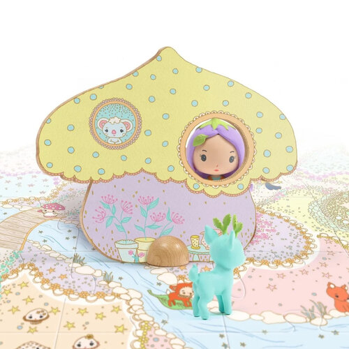 Djeco Tinyly Puzzl'Up Lilly Tinypuzz - 33-delig Djeco Tinyly Puzzl'Up Lilly Tinypuzz - 33-delig