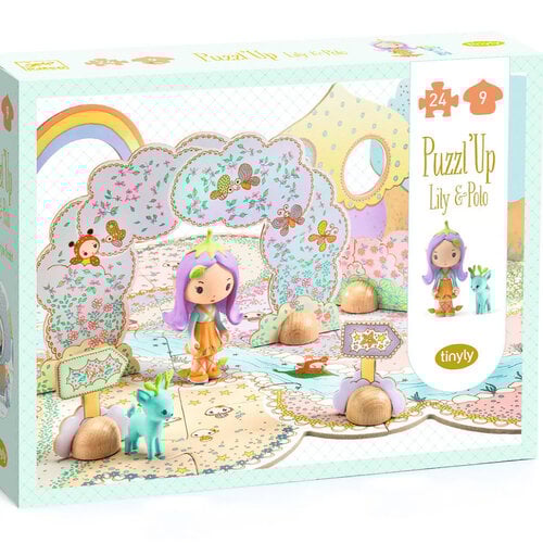 Djeco Tinyly Puzzl'Up Lilly Tinypuzz - 33-delig Djeco Tinyly Puzzl'Up Lilly Tinypuzz - 33-delig