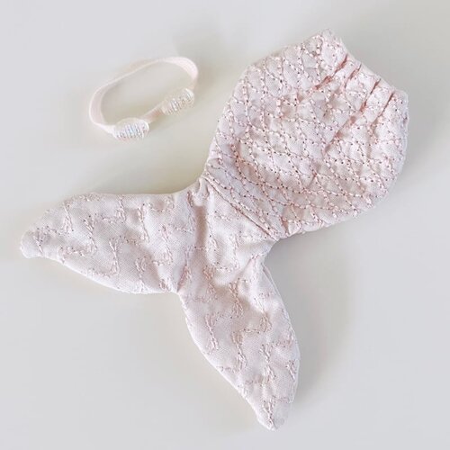Kleine Lievelijne Poppenhuis Mermaid Kleding - Licht Roze