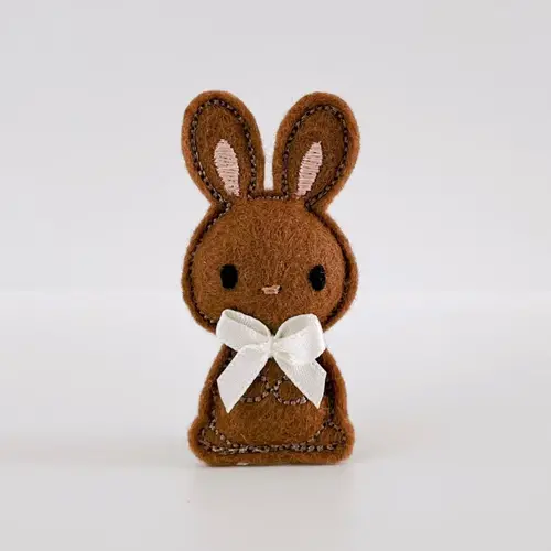 Kleine Lievelijne Poppenhuis Konijn - Bruin