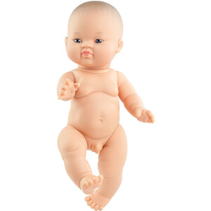 Paola Reina Gordi Pop Jongen Met Blauw/Grijze Ogen - 34 cm Paola Reina Gordi Pop Jongen Met Blauw/Grijze Ogen - 34 cm