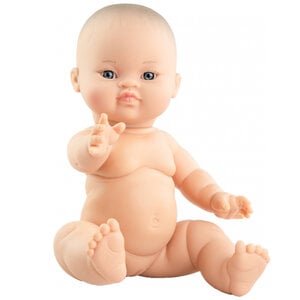 Paola Reina Gordi Pop Meisje Met Donkere Ogen - 34 cm Paola Reina Gordi Pop Meisje Met Donkere Ogen - 34 cm