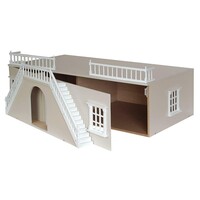 Kelder voor Poppenhuis - Onbeschilderd