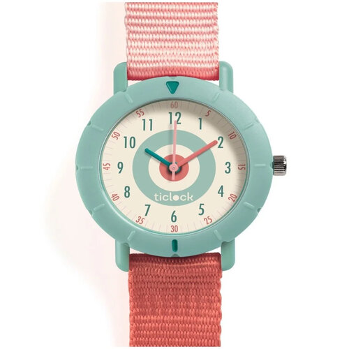 Djeco Kinderhorloge Roze Doel Djeco Kinderhorloge Roze Doel