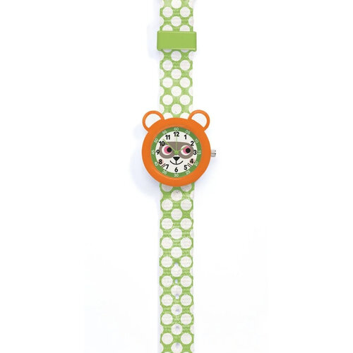 Djeco Kinderhorloge Wasbeer Djeco Kinderhorloge Wasbeer