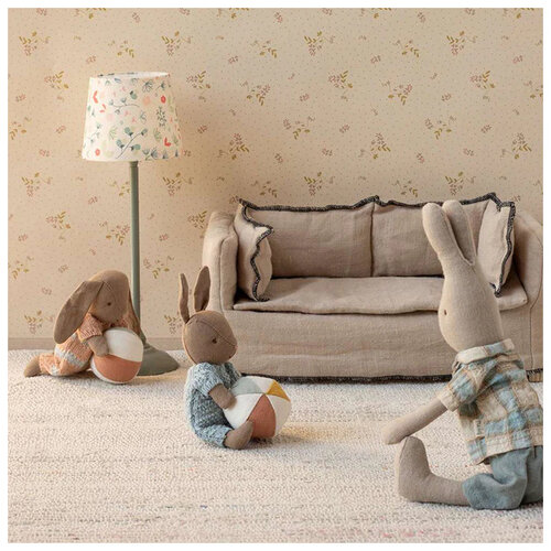 Maileg Set Konijn Micro Bruin - Blauw Maileg Set Konijn Micro Bruin - Blauw