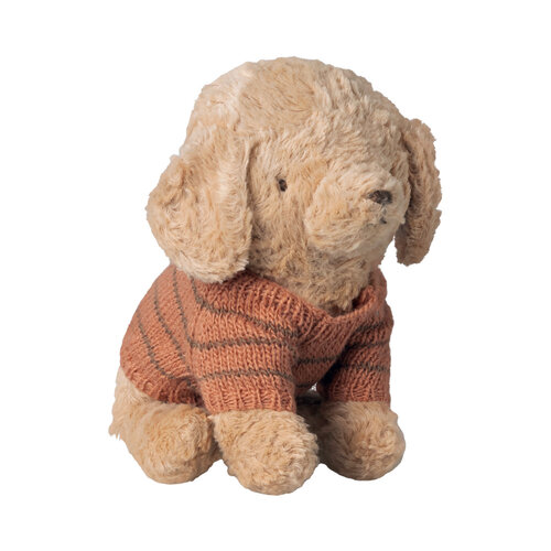 Maileg Gebreide Trui Puppy - Coral Maileg Gebreide Trui Puppy - Coral
