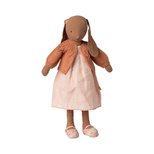 Maileg Gebreid Vest - Maat 3 - Vintage Rose