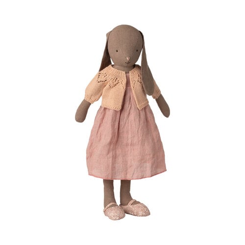 Maileg Gebreid Vest - Maat 4 - Licht Rose