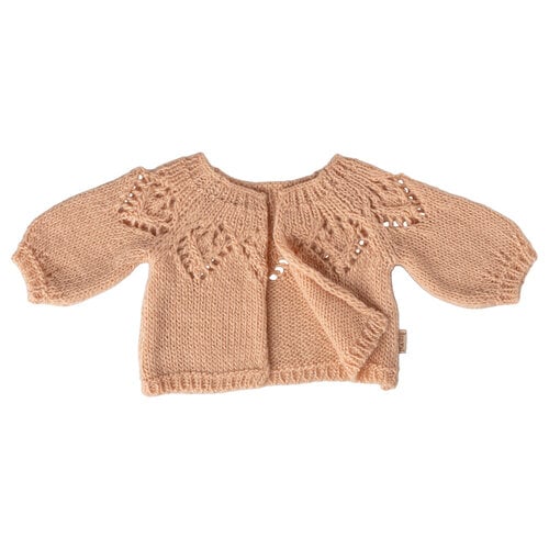 Maileg Gebreid Vest - Maat 4 - Licht Rose