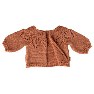 Maileg Gebreid Vest - Maat 4 - Vintage Rose