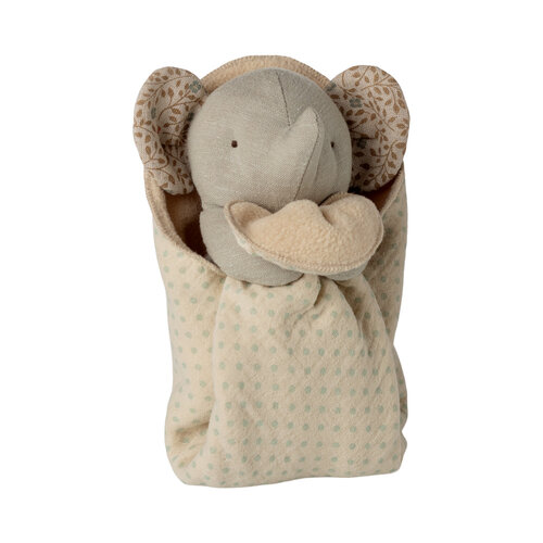 Maileg Lullaby Friends - Olifant Mini - Ijzer Grijs
