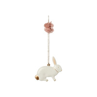 Metaal Ornament Konijn - Zittend