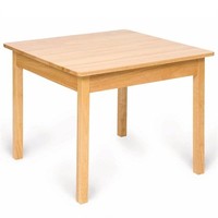 Houten kindertafel