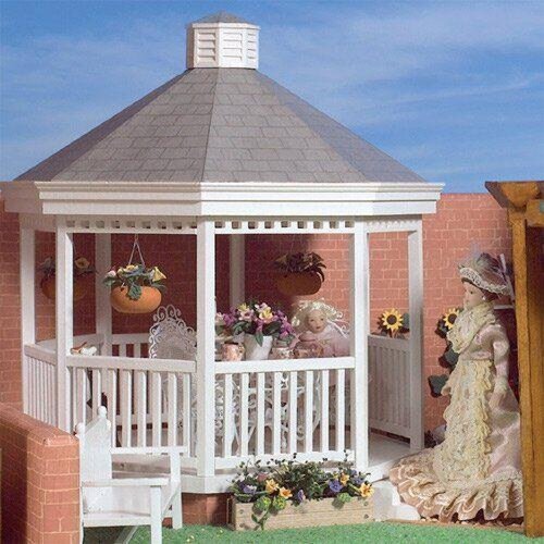 The Dolls House Emporium Gazebo Kit - Poppenhuis Prieel