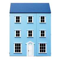 Weymouth Townhouse Poppenhuis - Blauw
