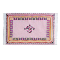 Poppenhuis Vloerkleed Soft Pink/Purple