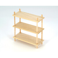 Poppenhuis Open Kast - Blank
