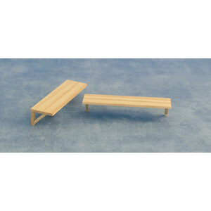 Bare Essentials Poppenhuis Wandplankjes Groot (2st)