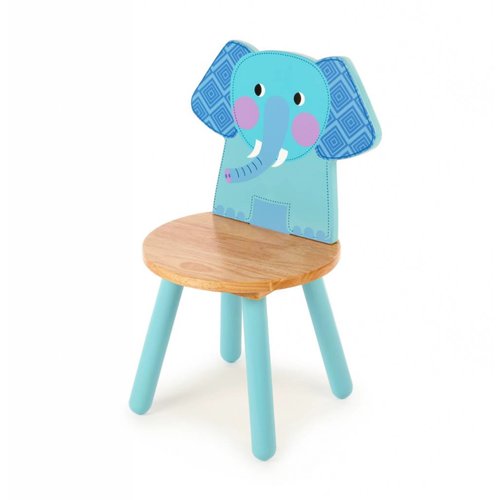 Tidlo Houten kinderstoel Olifant