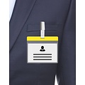 MeetingLinq A7 Badge holder Yellow