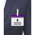 MeetingLinq A7 Badge holder Purple