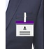 MeetingLinq A7 Badge holder Purple