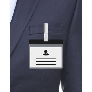 MeetingLinq Porta credencial A7 negro