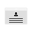Badge holder Credit card format - incl. Free badge paper