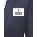 MeetingLinq Badgehouder Creditcard formaat met clip (mat)
